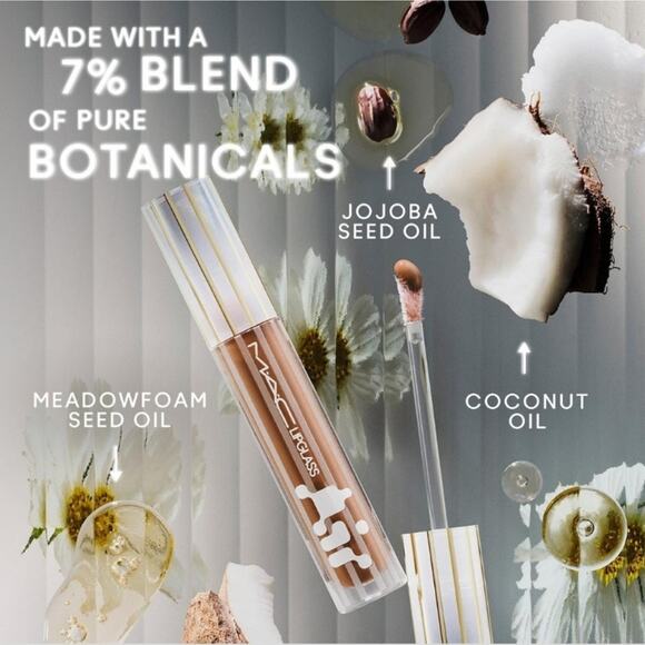 Mac Lipglass Air Non-Sticky Gloss Snobbish Pink Brand New in Box Authentic - Picture 7 of 12